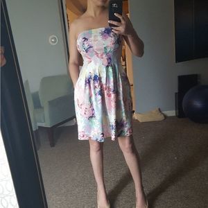 New York & Company Froral strapless